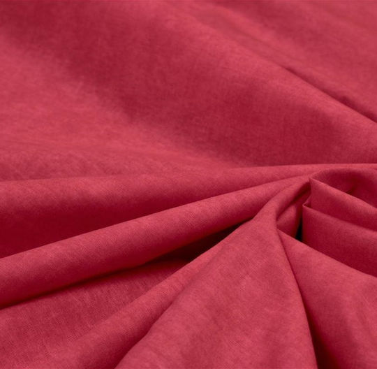 Dimcol Bettbezug Einzelbett 160x240 Shadow 23 Red