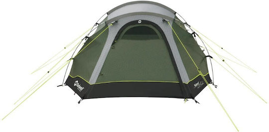 Outwell Earth 3 Plus Σκηνή Camping Τούνελ Ορειβασίας Πράσινη 4 Εποχών για 3 Άτομα Αδιάβροχη 3000mm 200x415x120εκ.