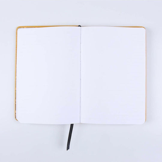 PCMerch Harry Potter Carnet A5 cu Elastic Galben