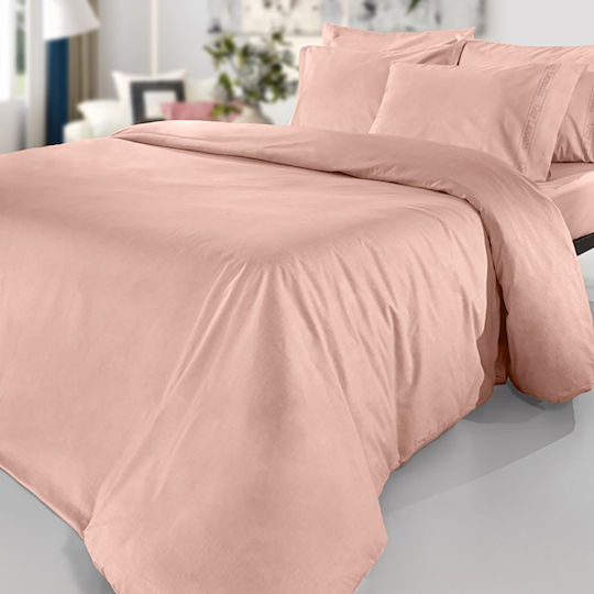 Guy Laroche Cotton Duvet Cover Single 165x225 Color Plus Coral