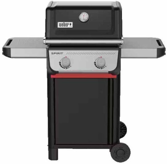 Weber Spirit E-210 Ψησταριά Υγραερίου Μαντεμένιας Σχάρας με 2 Εστίες 7.75kW