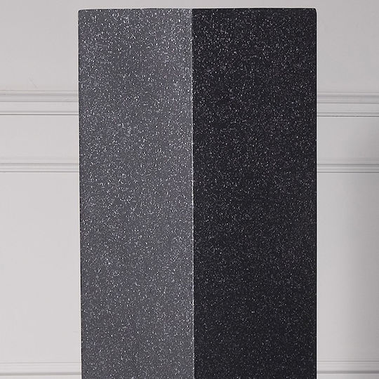 Supergreens Terazzo Plant Stand Clay Black 36cmx36cmx120cmcm.