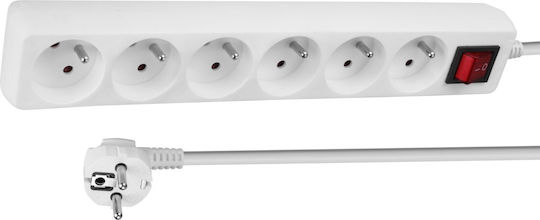 Lindy Power Strip 6 Positions without Cable