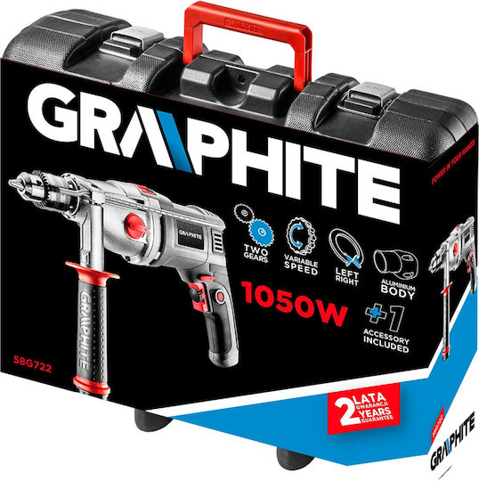 Graphite Κρουστικό Δράπανο 1050W
