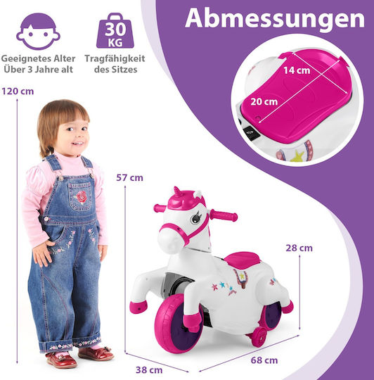 Kids Motorbike Inspired Electric 12 Volt Pink