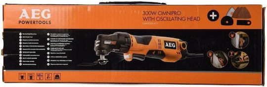 AEG Tools 4935431790 Παλινδρομικό Πολυεργαλείο 300W με Ρύθμιση Ταχύτητας