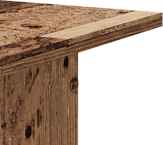vidaXL Pflanzenständer Holz Beige 30cmx30cmx60cmcm. 2Stück