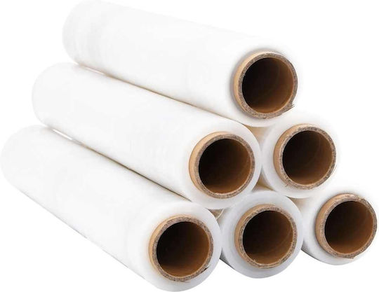 Vidaxl Stretch Film 6 Τεμάχια Διαφανές 20 Μm 50 Cm X 150 M Διαφανές