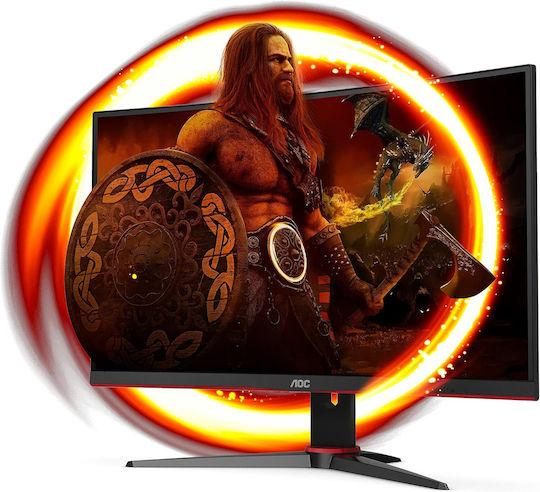 AOC C27G2ZE VA Curved Gaming Monitor 27" FHD 1920x1080 240Hz with Response Time 1ms GTG