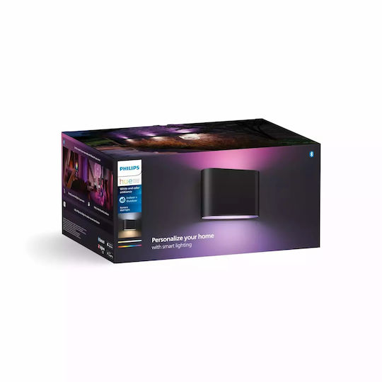 Philips Стенно Външно Осветително Тяло LED IP44 2W с Естествено бяло Светлина 9.4x10x23εκ.