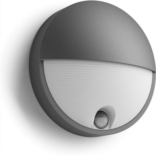 Philips MyGarden Capricorn Lumină de exterior montată pe perete LED IP44 6W cu Alb Cald Lumină