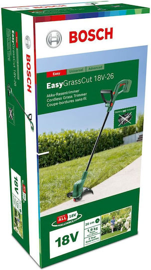 Bosch EasyGrassCut 18-26 Brush Cutter Shoulder / Hand Battery