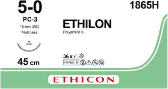 Ethicon Ethilon 5-0 Ράμματα μη Απορροφήσιμα