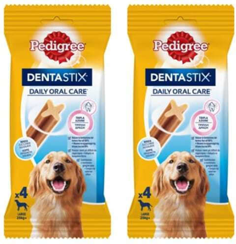 Pedigree Dentastix Oral Μασώμενο Stick για Σκύλους κατά της Πέτρας & Πλάκας 154gr 8τμχ