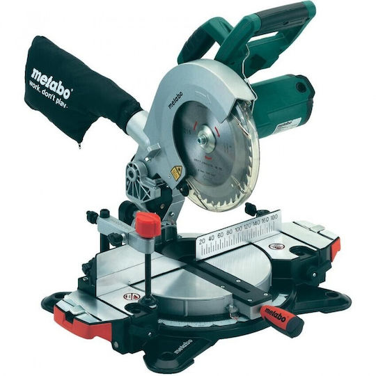 Metabo Ks 216 M Miter Saw Electric with Power 1100W, Cutting Disc Diameter 216mm & Cutting Speed 5000rpm