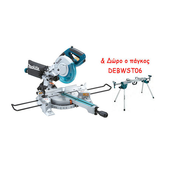 Makita Fierăstrău Cu Tăietor De Unghi La Rețea 1400W Cu Ghid De Tăiere (Laser) Și Diametru Disc 216mm