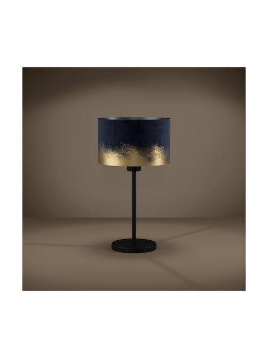 Eglo Casuarita Metal Table Lamp for Socket E27 with Gold Shade and Black Base