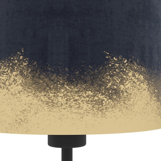 Eglo Casuarita Metal Table Lamp for Socket E27 with Gold Shade and Black Base