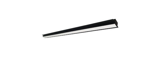 Viokef Commercial Linear Recessed LED Ceiling Light 37W Natural White 142cm