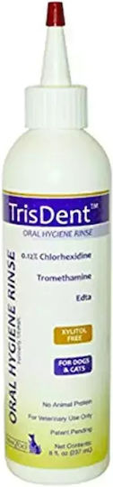 DermaZoo Trisdent Rinse Zahnpflege Mundspülung Hund 237ml