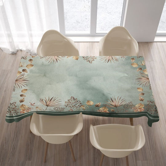 Square Tablecloth 160x160cm Club Cotton Palm