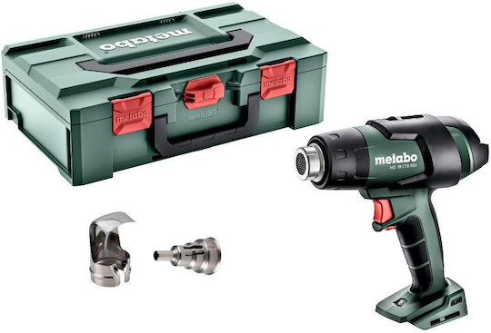 Metabo HG 18 LTX 500 Πιστόλι Θερμού Αέρα 18V Solo με Ρύθμιση Θερμοκρασίας εως και 500°C