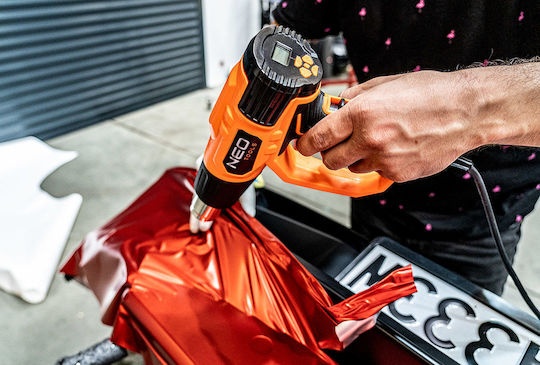 NEO 4-710 Πιστόλι Θερμού Αέρα 2000W με Ρύθμιση Θερμοκρασίας εως και 600°C