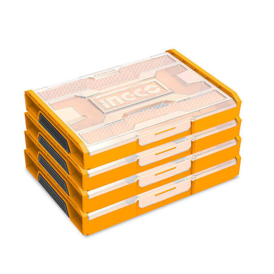 Ingco Tool Compartment Organiser 6 Slot Orange 34x25x6cm