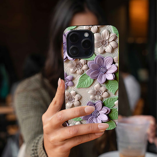 Sonique 3D Flower Series Case for Realme 12 5G Realme 12x Violet