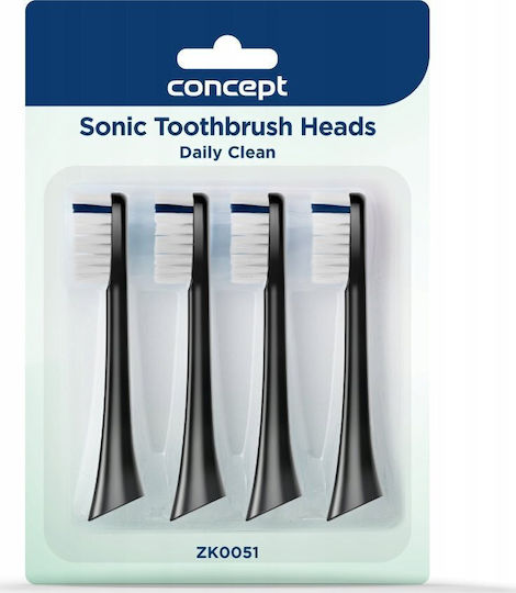 Concept Perfect Smile Daily Clean ZK0051 Ersatzköpfe für 4 Stück