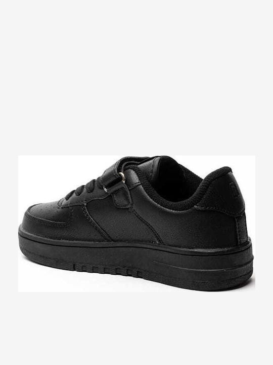 Παιδικά Sneakers με Σκρατς Μαύρα