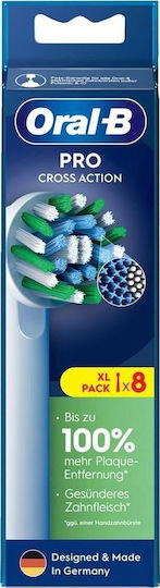 Oral-B Pro CrossAction Ersatzköpfe für 8 Stück