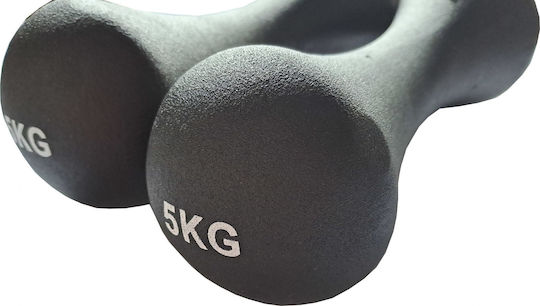 Spartan Iron Σετ Βαράκια από Νεοπρένιο 2 x 5kg