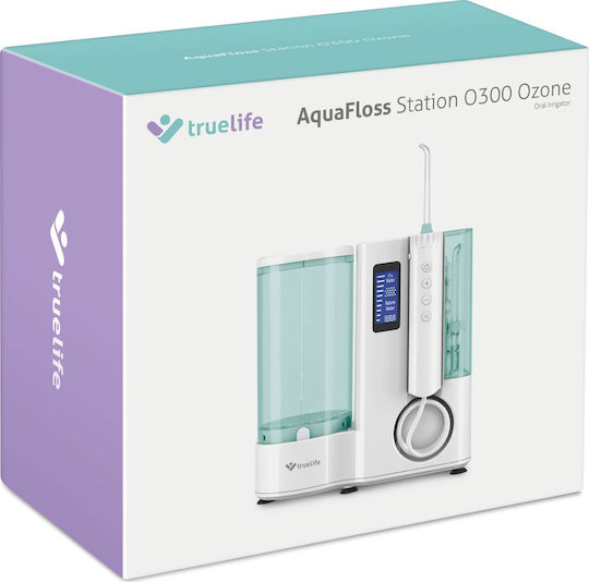 TrueLife Truelife AquaFloss Station O300 Ozone Irigator bucal Alb