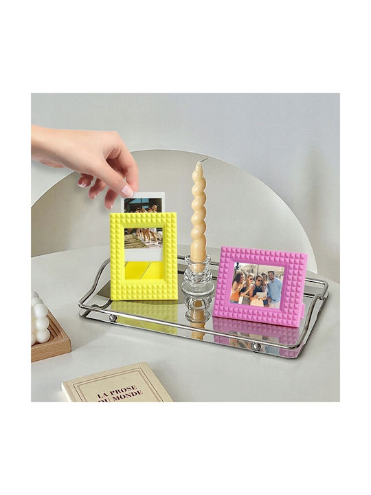 Support Frame for Photos Fuji Fujifilm Instax Mini 99 40 12 11 9 7 Liplay Evo Pink