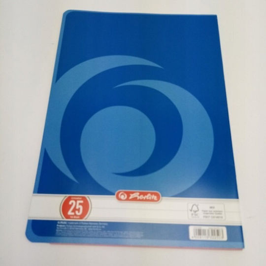 Herlitz Carnet Cu dungi Albastru