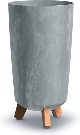Prosperplast Gracia Slim Саксия Бетон Concrete Effect Prosperplast Gracia Slim Саксия Бетон Concrete Effect