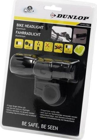 Dunlop Bike Headlight 9 Led Εμπρόσθιο Φως Ποδηλάτου