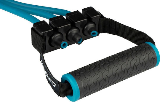 Avento Resistance Band Gymtube Hard with Handles Blue 0.6m