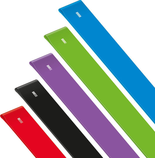 Resistance Bands Set 5pcs Blue 2m