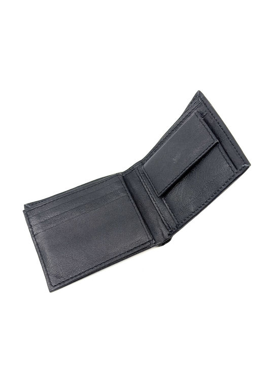Leather Men's Wallet Classic with RFID Black