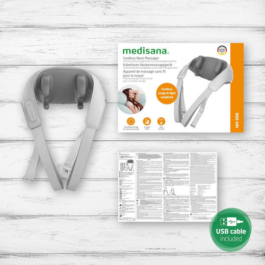 Medisana NM 990 Massage Device for the Neck & the Back Gray