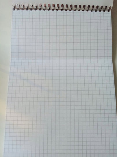 Herlitz Σημειωματάριο Σπιράλ A5 50 Φύλλων Καρέ