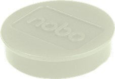 Магнит за дъска Nobo Nobo 1915308 бял 38 мм 20 мм 38 мм 190 мм