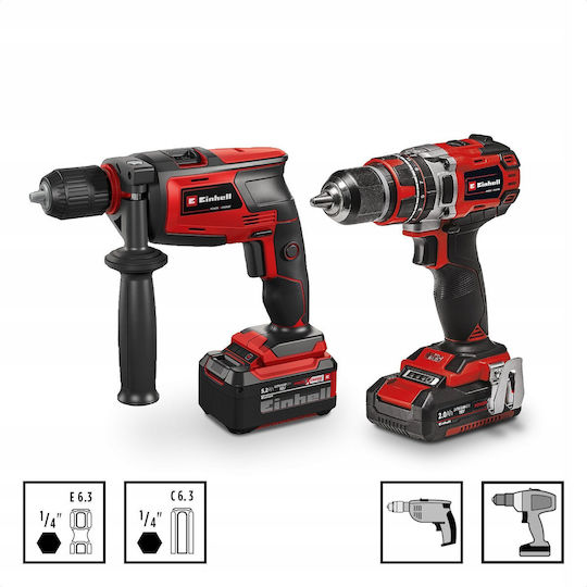 Einhell Set of 10 Diamond Drills for Metal