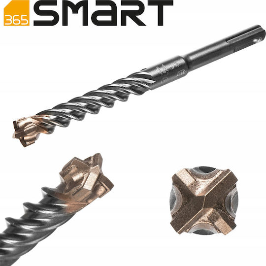 Smart Διαμαντοτρύπανο με SDS Plus Στέλεχος για Μέταλλο 14x600mm