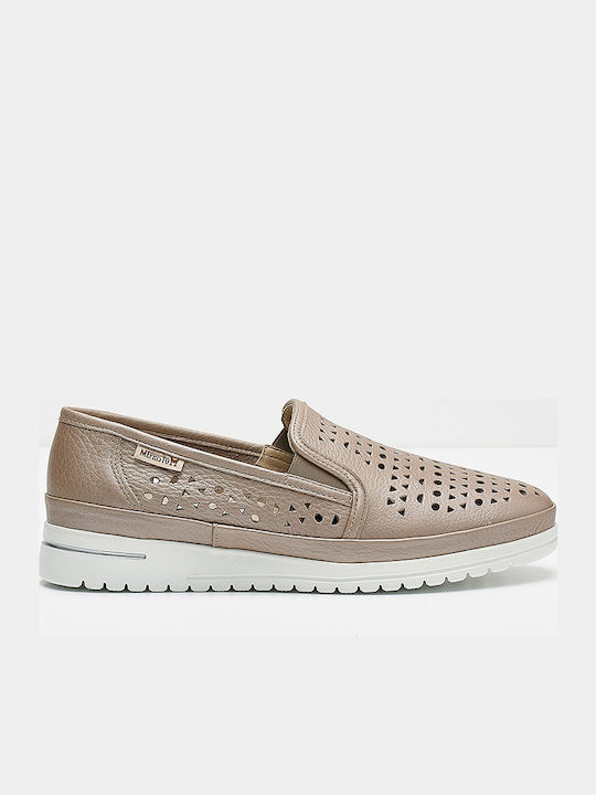 Мокасини-Loafers Дамски мокасини Perf Pewter