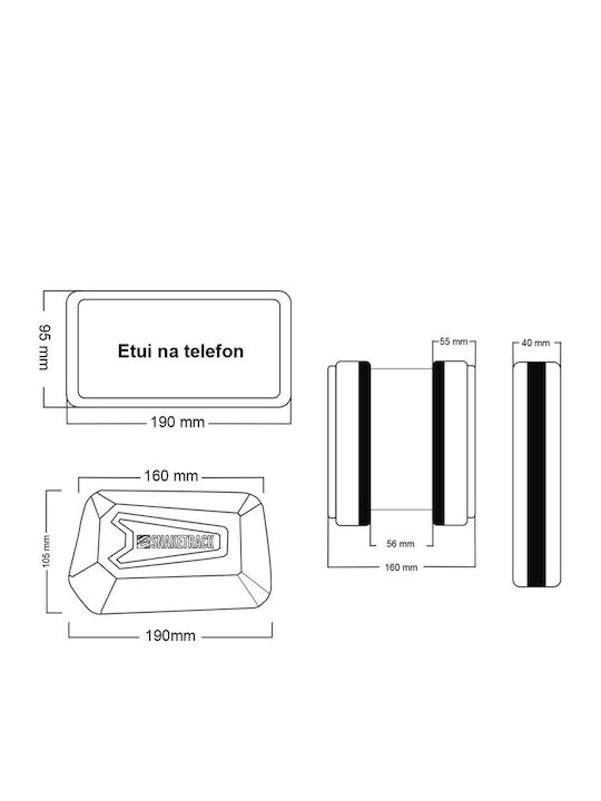 TelForceOne Doppelter Schwarz
