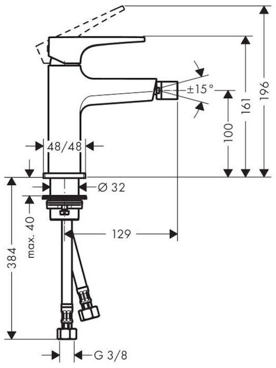 Hansgrohe Миксер Смесител за мивка