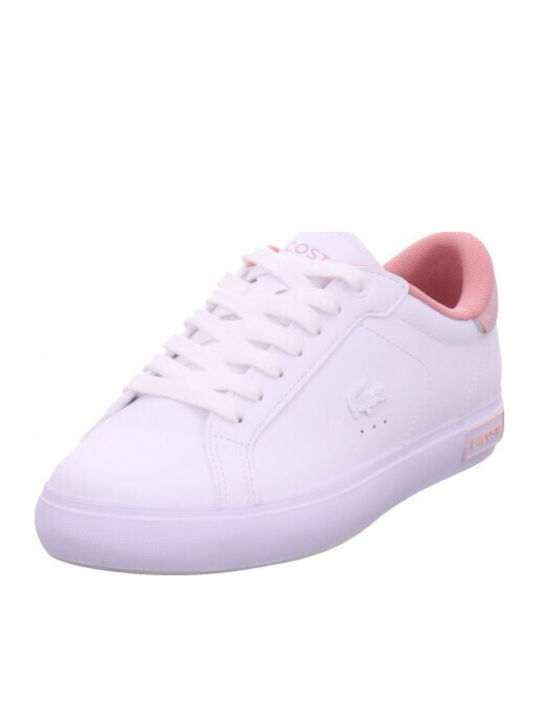 Lacoste Powercourt 125 1 Sneakers Λευκά